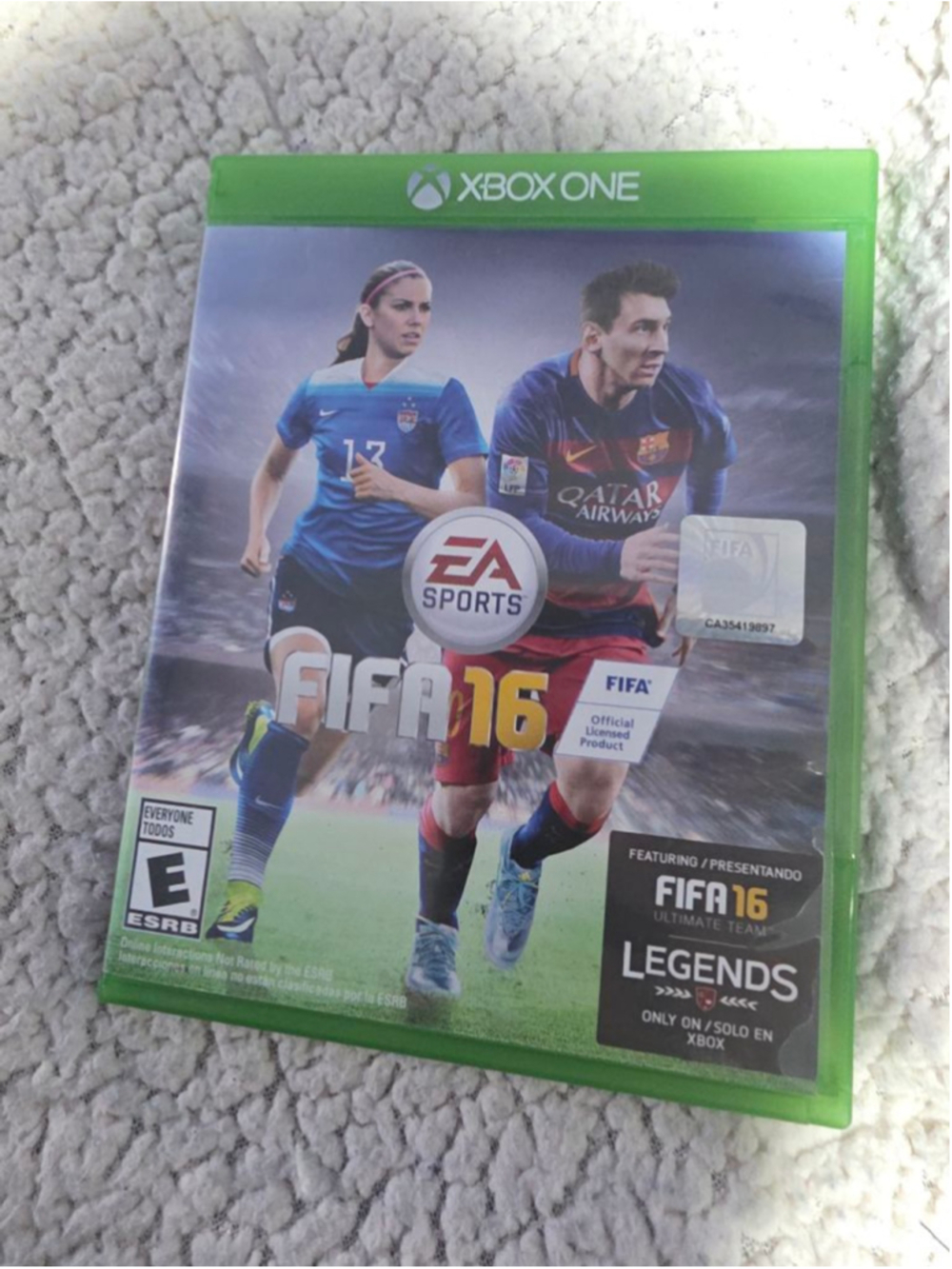 EA Sports FIFA 16 Xbox One Video Game One Size Green Blue